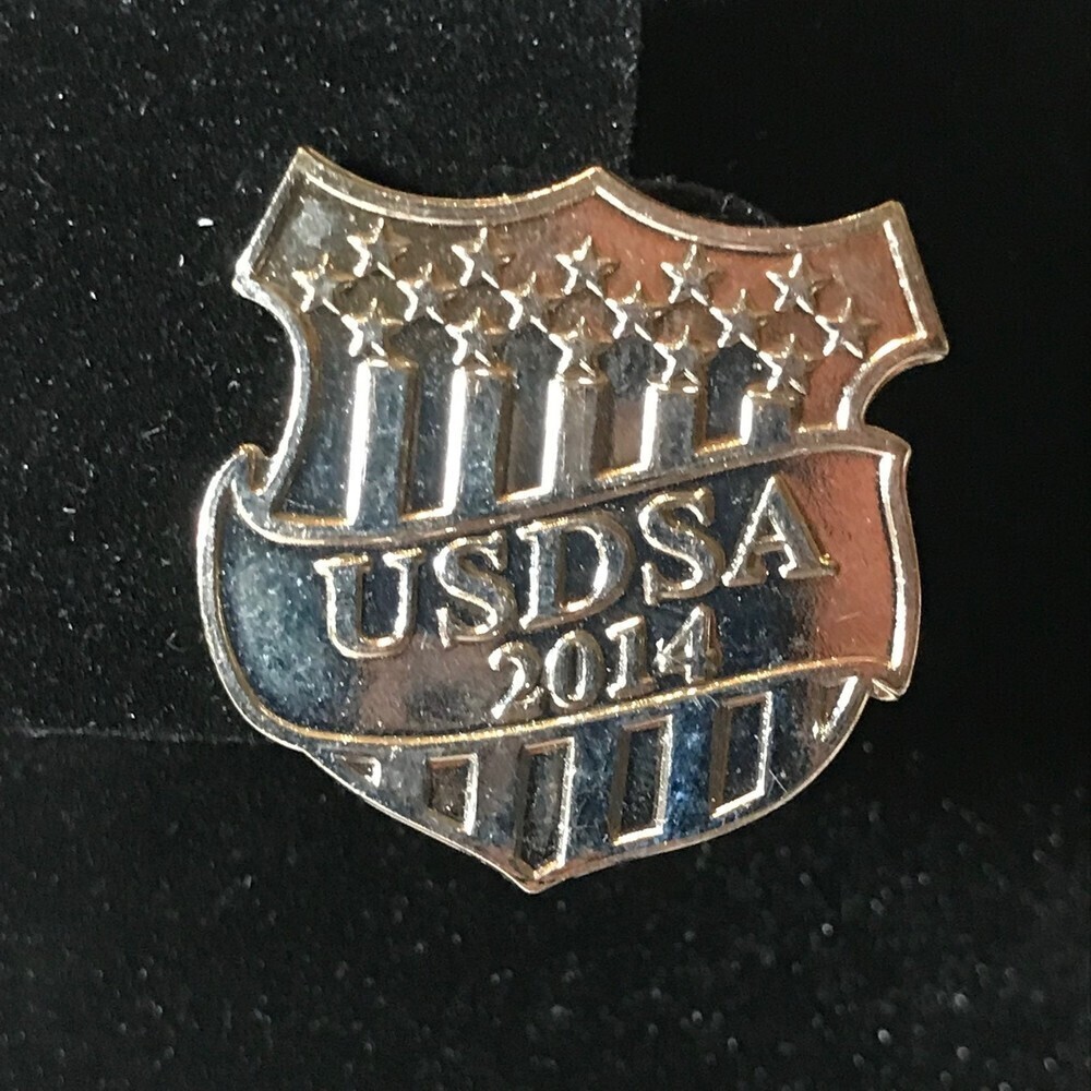 USDA 2014 Silver Tone Lapel Pin